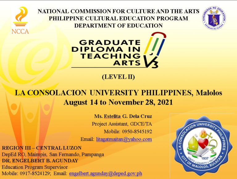 Culture Based Higher Education Programs Cultured Philippine Cultural Education Online 3669